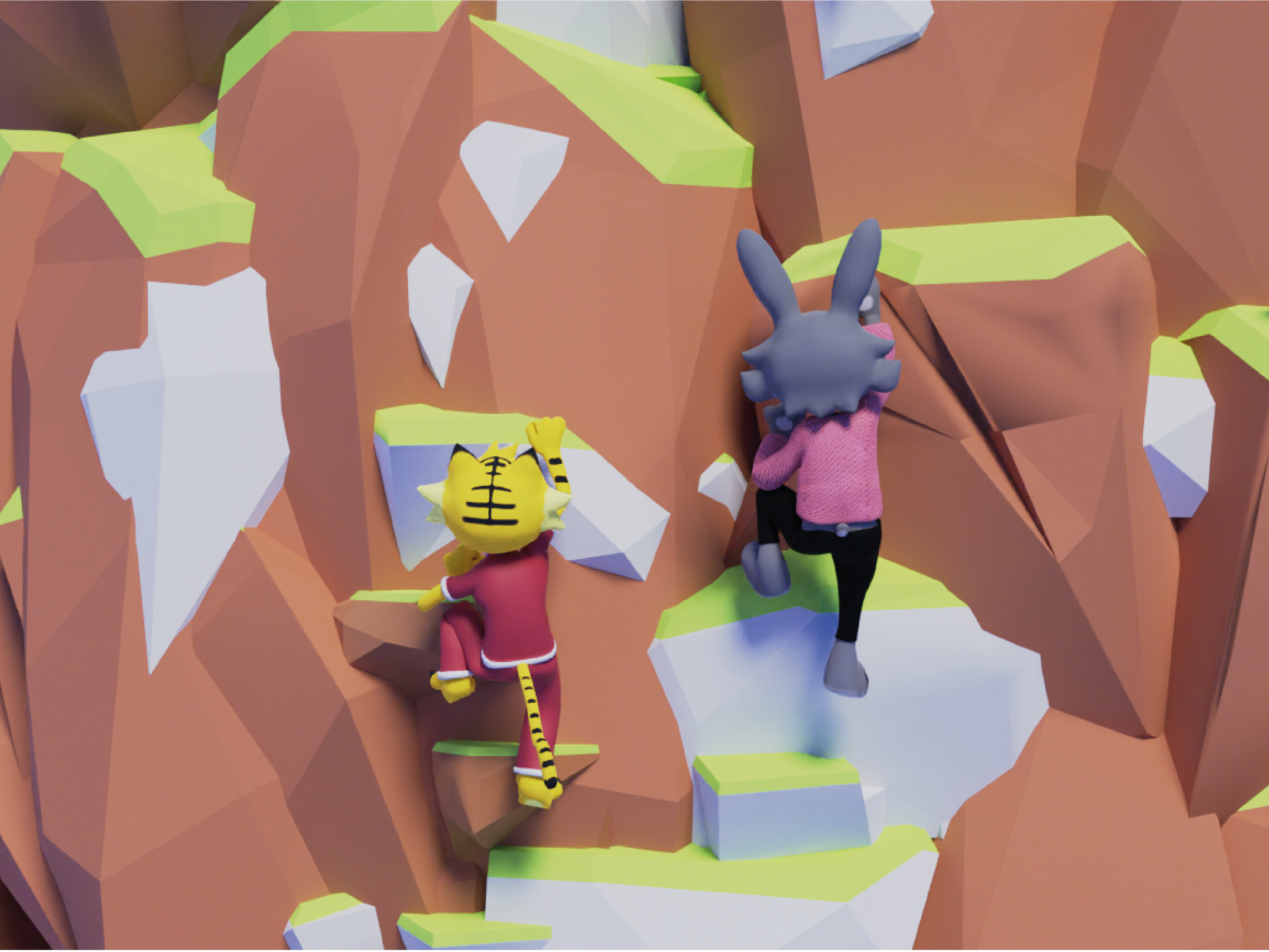 Mountain Climbing Mini Game